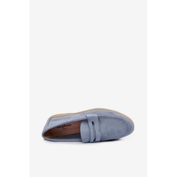  Damenmokassins BOTO QQ-278 BLAU 