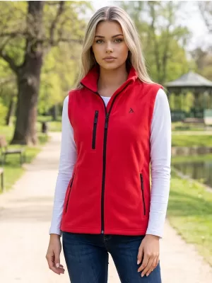 Fleeceweste für Damen ALTISPORT ALW002525 ROT