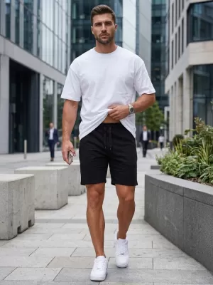 Herrenshorts DSTREET SX2640 SCHWARZ