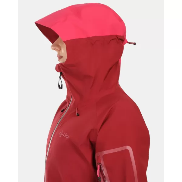  Damen-Hardshelljacke KILPI MAMBA-W 1L0101KI DUNKELROT 