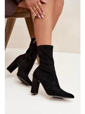 Damen-Stiefeletten BOTO MVP314 SCHWARZ