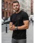 Herren-T-Shirt DSTREET NX0156R-BK SCHWARZ