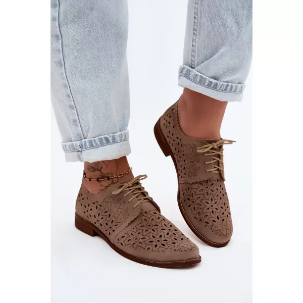  Damen-Stiefeletten ZAZOO 4156/HOGL BEIGE 