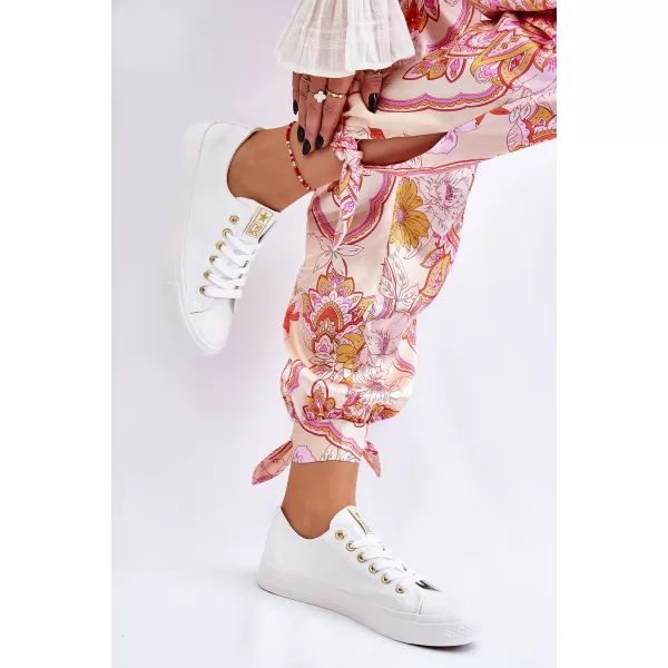  Damen-Sneaker EVENTO 9SP30-1141 WEIß/GOLD 