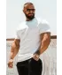Herren-T-Shirts NEBBIA MIKE MUSCLE FIT 158 WEIß