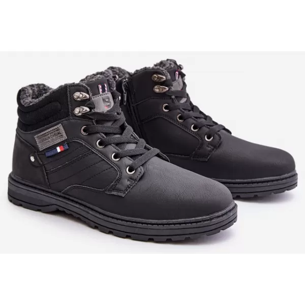  Herrenschuhe BOTO 23MN03-6610 SCHWARZ 