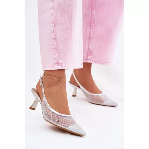  Damensandalen BOTO QQ-213 SILBER 