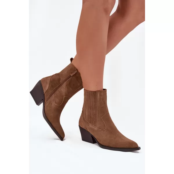  Cowboystiefel für Damen BOTO NC1339K/6350 KAMEL 