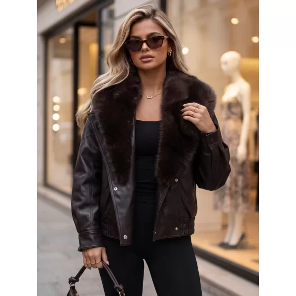  Damenjacke DSTREET TY6027 BRAUN 