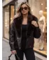 Damenjacke DSTREET TY6027 BRAUN