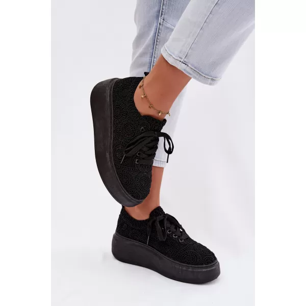  Damen-Sneaker BOTO LA357/9177 SCHWARZ 