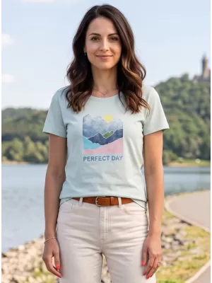 Damen-T-Shirt ALPINE PRO TERMESA 4 SPRIEßEN GRÜNE VARIANTE PB