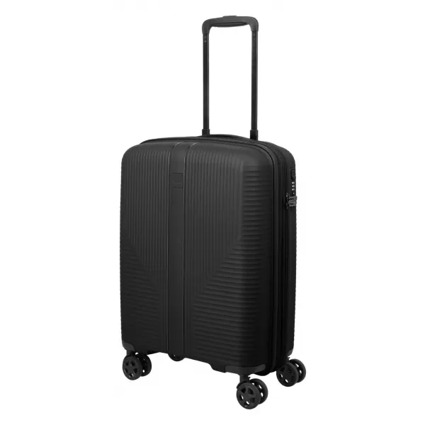  Koffer TRAVELITE AIR STRIPE 4W S EXP SCHWARZ 