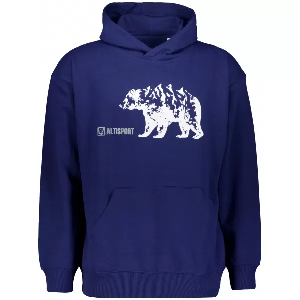  Herren-Sweatshirt ALTISPORT ALM193422 MITTERNACHTSBLAU 