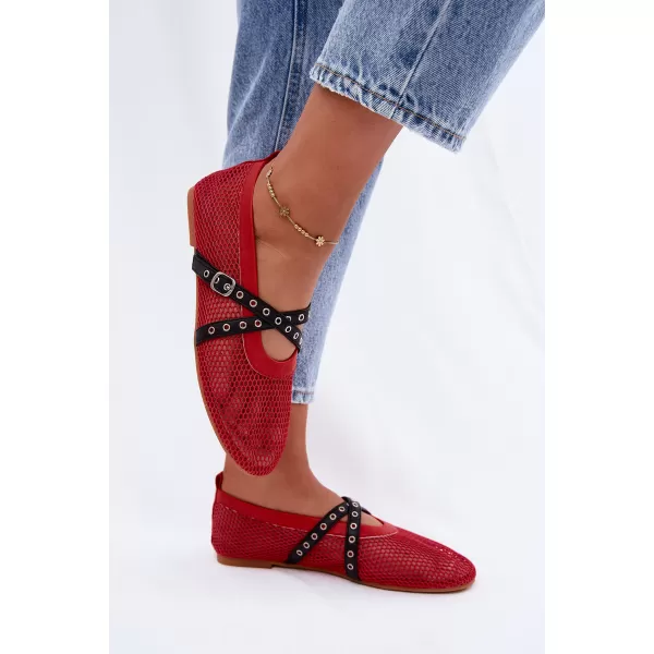  Ballerinas für Damen BOTO P-1416 HRSG 