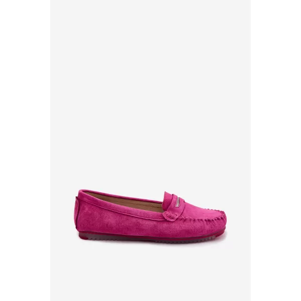  Damenmokassins S.BARSKI LR61-7029 FUCHSIE 