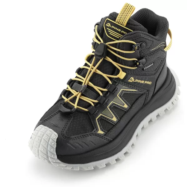  Outdoor-Schuhe für Kinder ALPINE PRO ATEGO DUNKLES ECHTES GRAU 