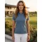 Damen-T-Shirt mit Kragen MALFINI FOCUS 233 DENIM