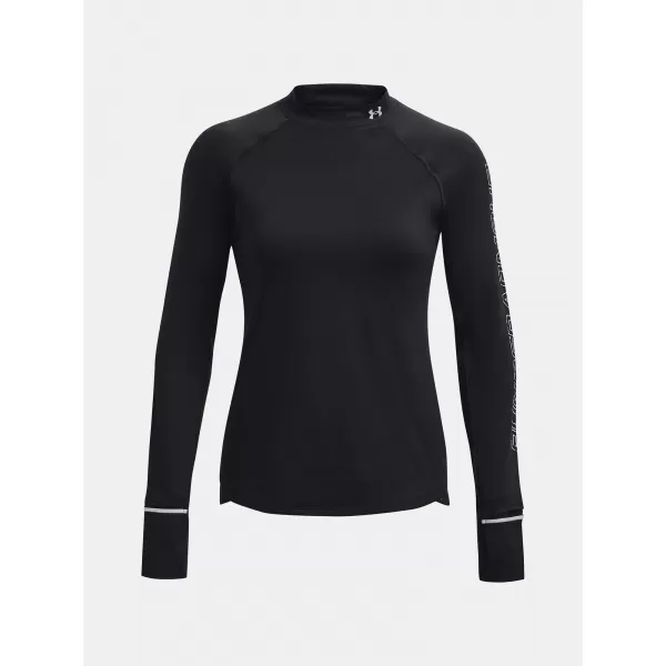  Damen-T-Shirt UNDER ARMOUR UA OUTRUN THE COLD LS 1373208-001 SCHWARZ 