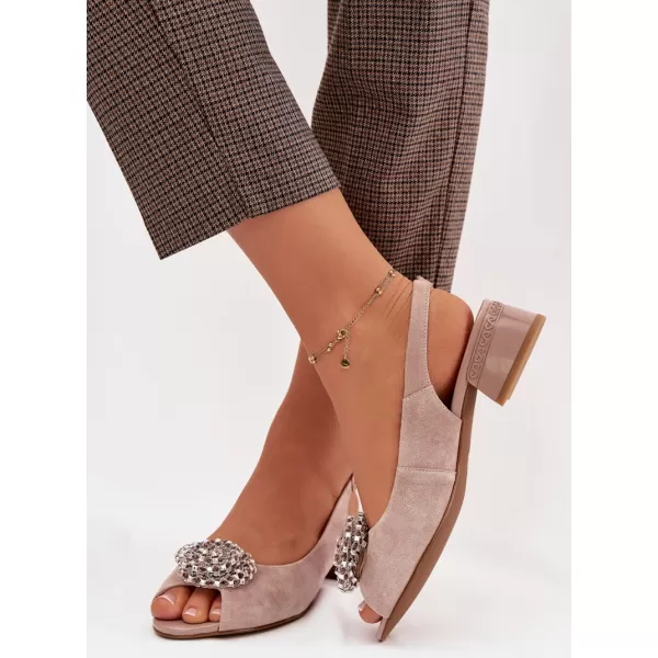  Damensandalen D&A 41955-19 BEIGE 