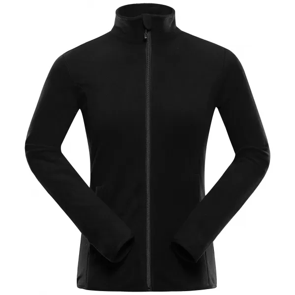  Fleece-Sweatshirt für Damen ALPINE PRO SIUSA 4 SCHWARZ 