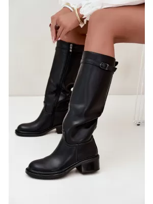 Damenstiefel BOTO C-381 SCHWARZ