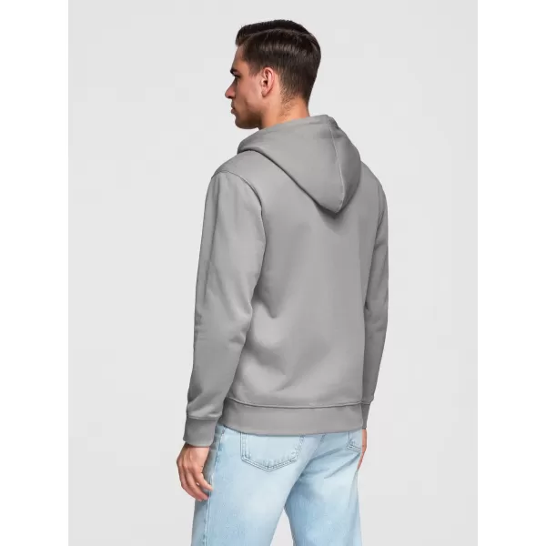  Herren-Sweatshirt OMBRE OM-SSBZ-0272 GRAU 