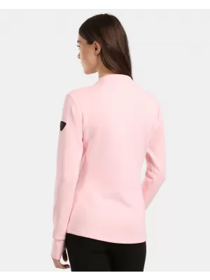 Fleece-Sweatshirt für Damen KILPI LAJEN-W 1L0205KI HELLROSA
