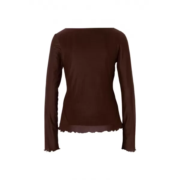  Strickjacke für Damen URBAN CLASSICS TB8187 BRAUN 