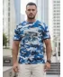Herren-T-Shirt DSTREET NX2001R-SK-M BLAU