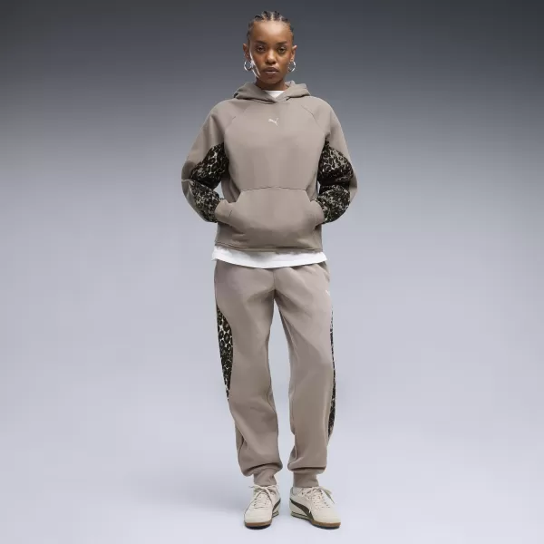 Damen-Sweatshirt PUMA SPORT ANIMAL STANDARD HOODIE FL 69400781 MAUSGRAU 