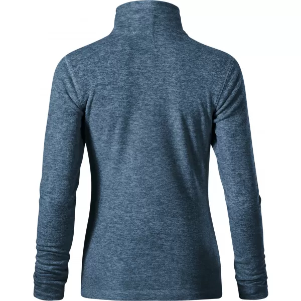  Damen-Sweatshirt aus Microfleece MALFINI FACTOR 853 DUNKLE DENIM-HIGHLIGHTS 