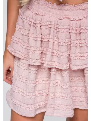 Damenrock OMBRE OW-GL-E0014 ROSA