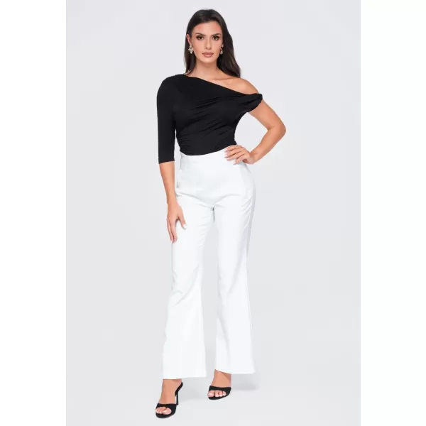  Damen-T-Shirt OMBRE OW-TS-E0075 SCHWARZ 