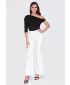 Damen-T-Shirt OMBRE OW-TS-E0075 SCHWARZ