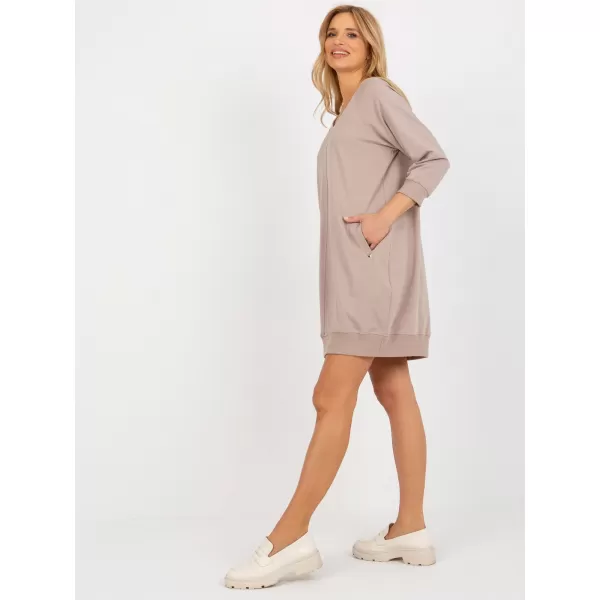  Kleid BASIC FEEL GOOD RV-SK-7203.35P DUNKELBEIGE 