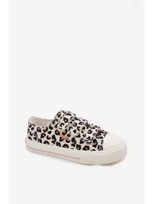 Kinder-Sneaker BIG STAR SHOES TT374171 SCHWARZ/BEIGE
