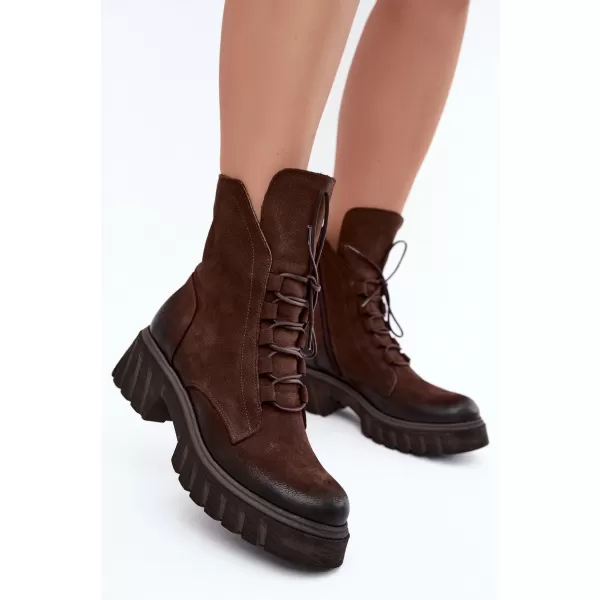  Damenschuhe ZAZOO 1850 SCHOKOLADE 