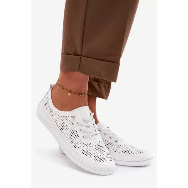  Damen-Sneaker S.BARSKI LR61-7083 WEIß 