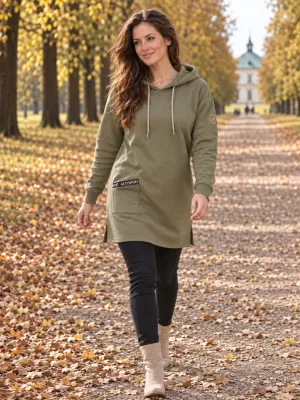 Damen-Sweatshirt ALTISPORT IVIE KHAKI