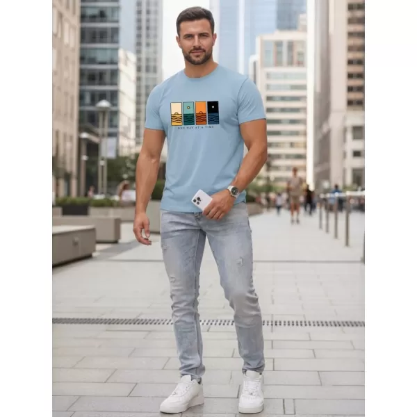  Herren-T-Shirt DSTREET NX5103R-SK HELLBLAU 