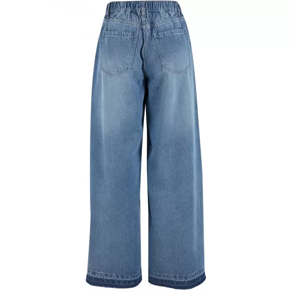  Damenhosen URBAN CLASSICS TB7712 MITTELTIEFBLAU GEWASCHEN 