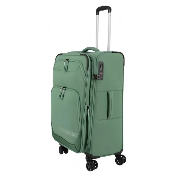  Koffer TRAVELITE Kick Off 4w M exp SALBEI 