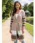 Damenpullover ALTISPORT INESSA HELLBEIGE