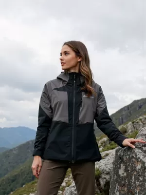 Outdoor-Jacke für Damen ALPINE PRO TEMUNA SCHWARZ