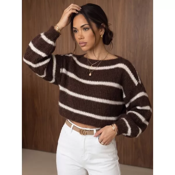  Damenpullover DSTREET MY2644 BRAUN 