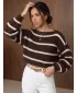Damenpullover DSTREET MY2644 BRAUN