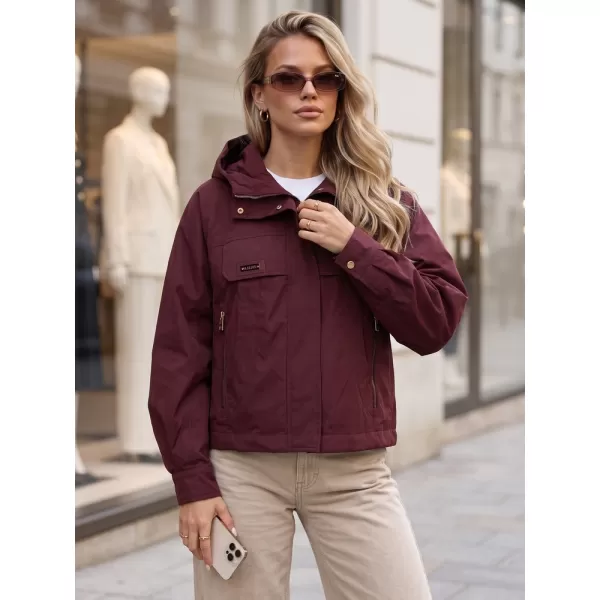  Damenjacke DSTREET TY5964 ROTWEIN 