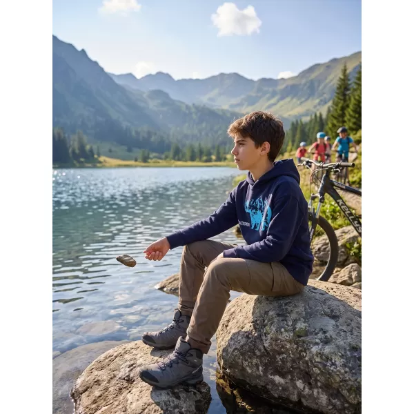  Kinder-Sweatshirt ALTISPORT ALM193422 MARINEBLAU 