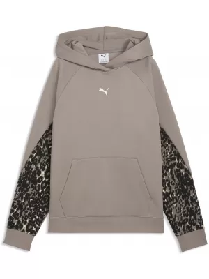 Damen-Sweatshirt PUMA SPORT ANIMAL STANDARD HOODIE FL 69400781 MAUSGRAU